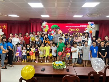 CÔNG ĐOÀN SẢN NHI TỔ CHỨC HỌP MẶT VUI TẾT TRUNG THU 2022 CHO CÁC BÉ THIẾU NHI CON CÔNG ĐOÀN VIÊN BỆNH VIỆN