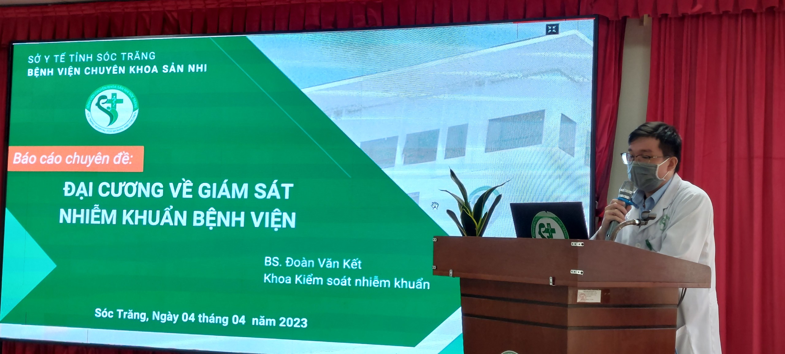 SẢN NHI SÓC TRĂNG TỔ CHỨC  SINH HOẠT KHOA HỌC KỸ THUẬT THÁNG 04/2023