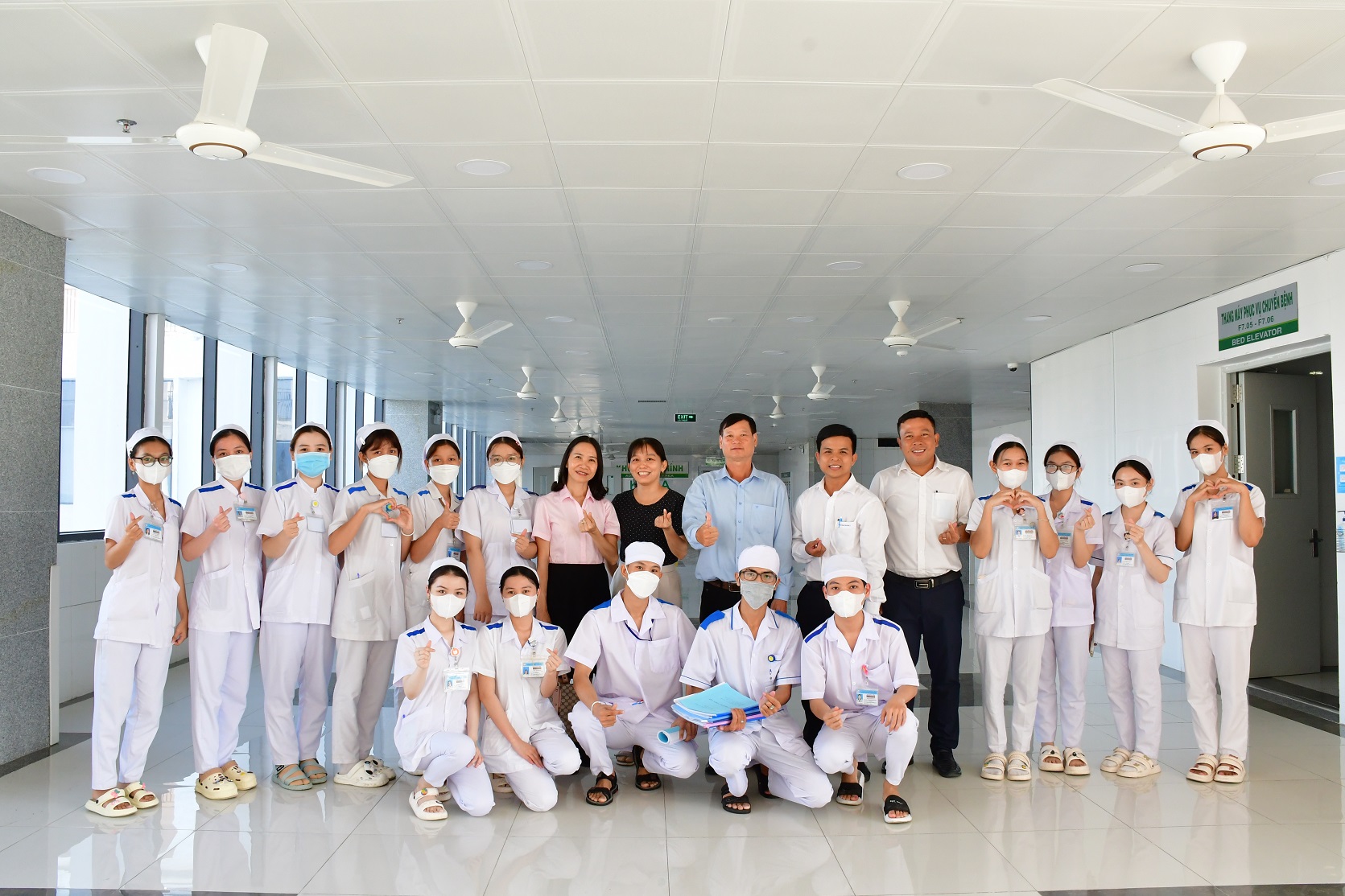TRƯỜNG CAO ĐẲNG CỘNG ĐỒNG SÓC TRĂNG ĐẾN LÀM VIỆC TẠI BỆNH VIỆN CHUYÊN KHOA SẢN NHI