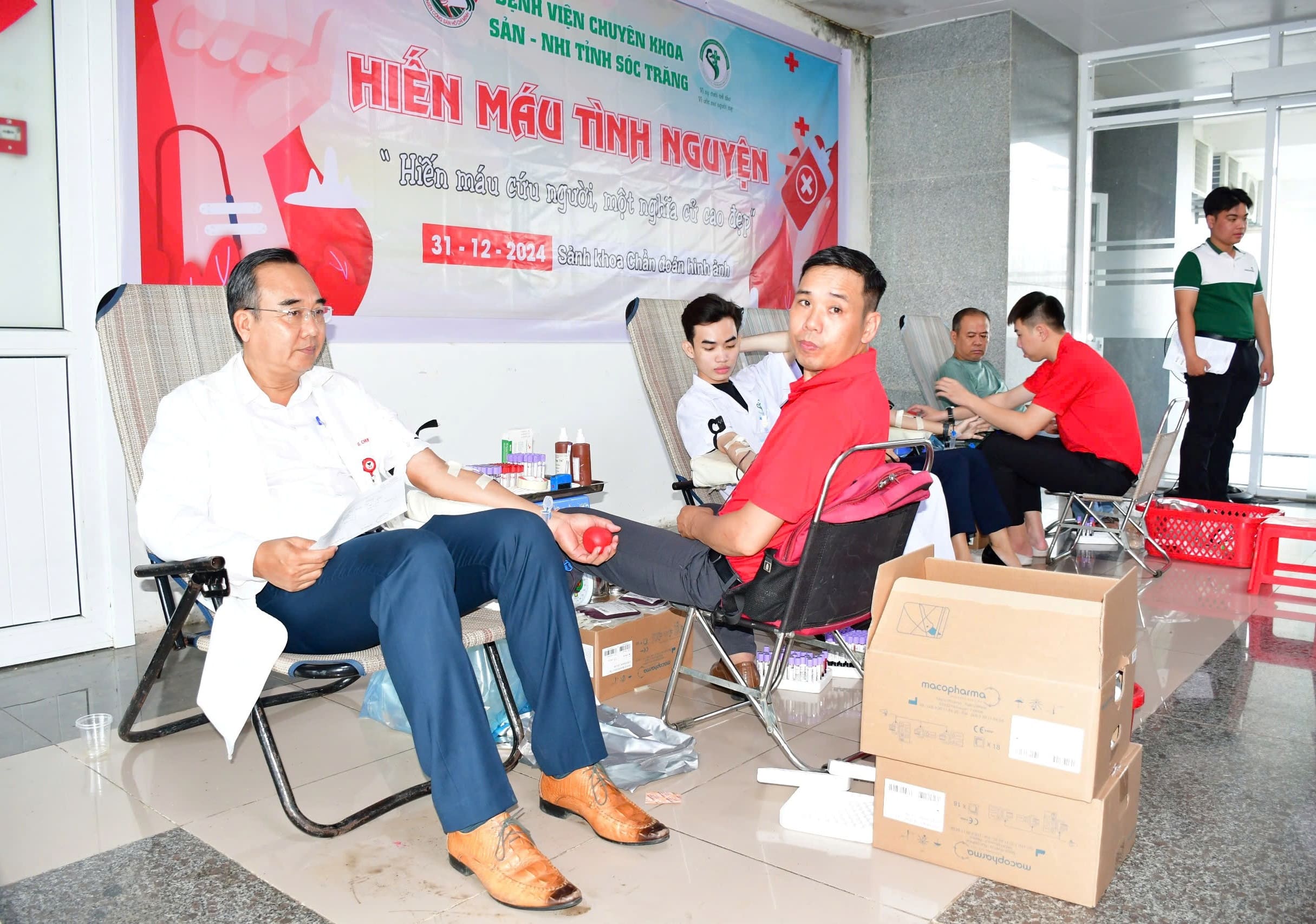 NGÀY HỘI HIẾN MÁU TÌNH NGUYỆN TẠI BỆNH VIỆN CHUYÊN KHOA SẢN NHI