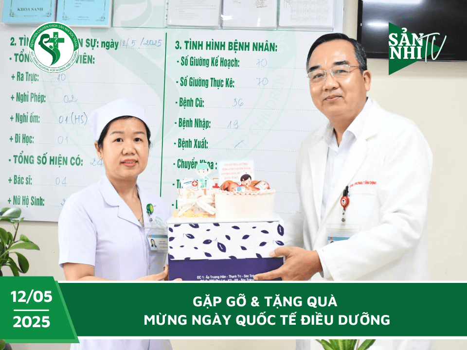 SẢN NHI TV: THĂM & TẶNG QUÀ MỪNG NGÀY QUỐC TẾ ĐIỀU DƯỠNG