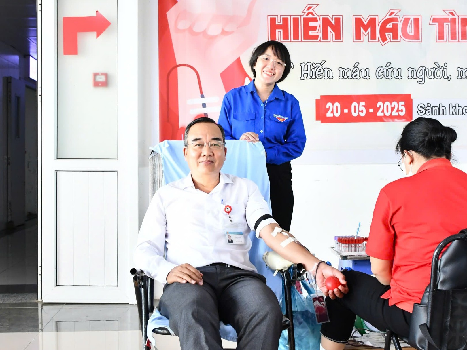 NGÀY HỘI HIẾN MÁU TÌNH NGUYỆN 20/05/2025