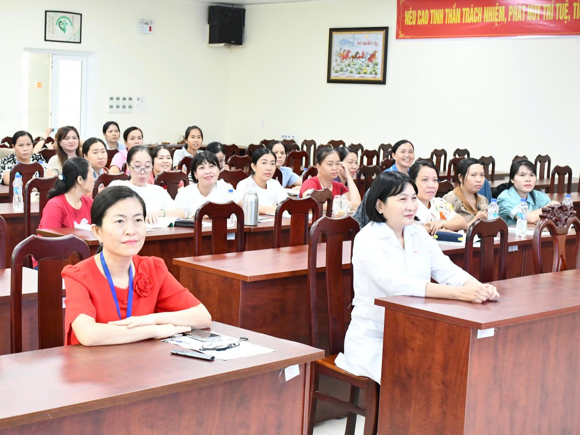 ĐÀO TẠO LIÊN TỤC DỰ ÁN 7: CHĂM SÓC SỨC KHỎE PHỤ NỮ MANG THAI & SÀNG LỌC TRƯỚC SINH