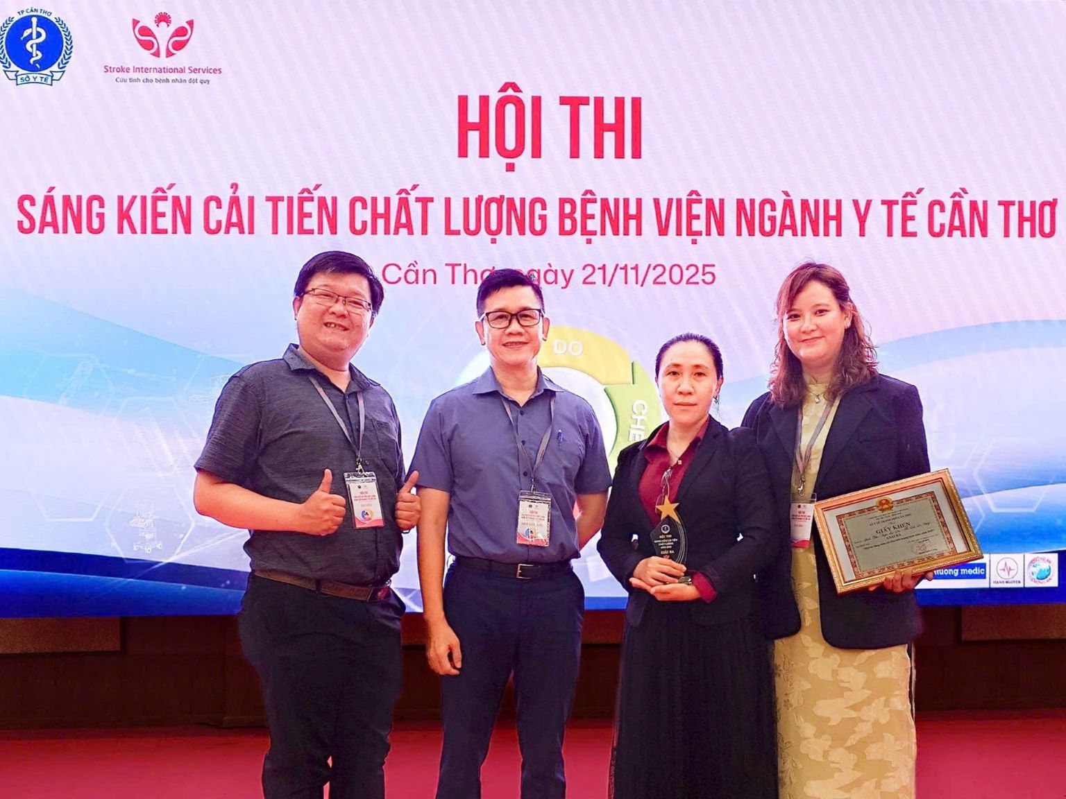 SẢN NHI SÓC TRĂNG ĐẠT GIẢI BA - HỘI THI SÁNG KIẾN, CẢI TIẾN CHẤT LƯỢNG BỆNH VIỆN NGÀNH Y TẾ CẦN THƠ 2025