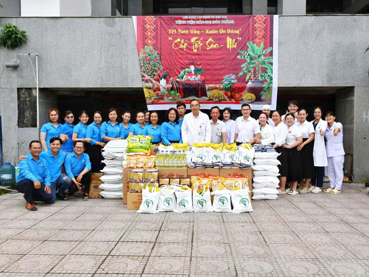 CÔNG ĐOÀN SẢN NHI SÓC TRĂNG CHĂM LO TẾT 2026 CHO ĐOÀN VIÊN