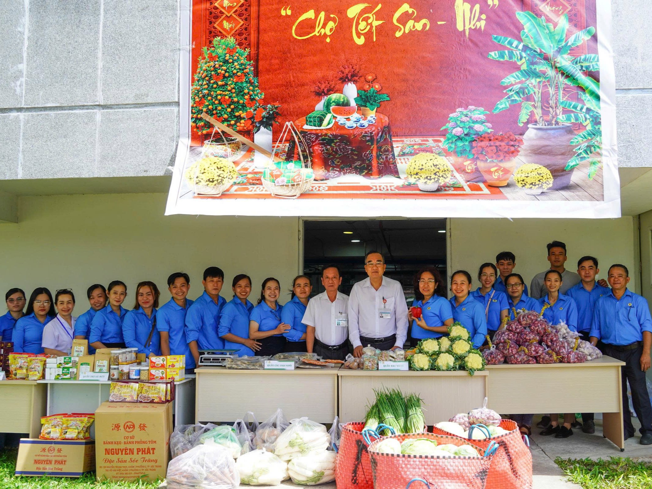 [TIN BÁO CHÍ] CÔNG ĐOÀN SẢN NHI SÓC TRĂNG ĐI CHỢ TẾT GIÚP ĐOÀN VIÊN, NGƯỜI LAO ĐỘNG