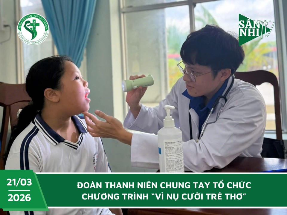 SẢN NHI TV: ĐOÀN THANH NIÊN CHUNG TAY TỔ CHỨC CHƯƠNG TRÌNH “VÌ NỤ CƯỜI TRẺ THƠ”