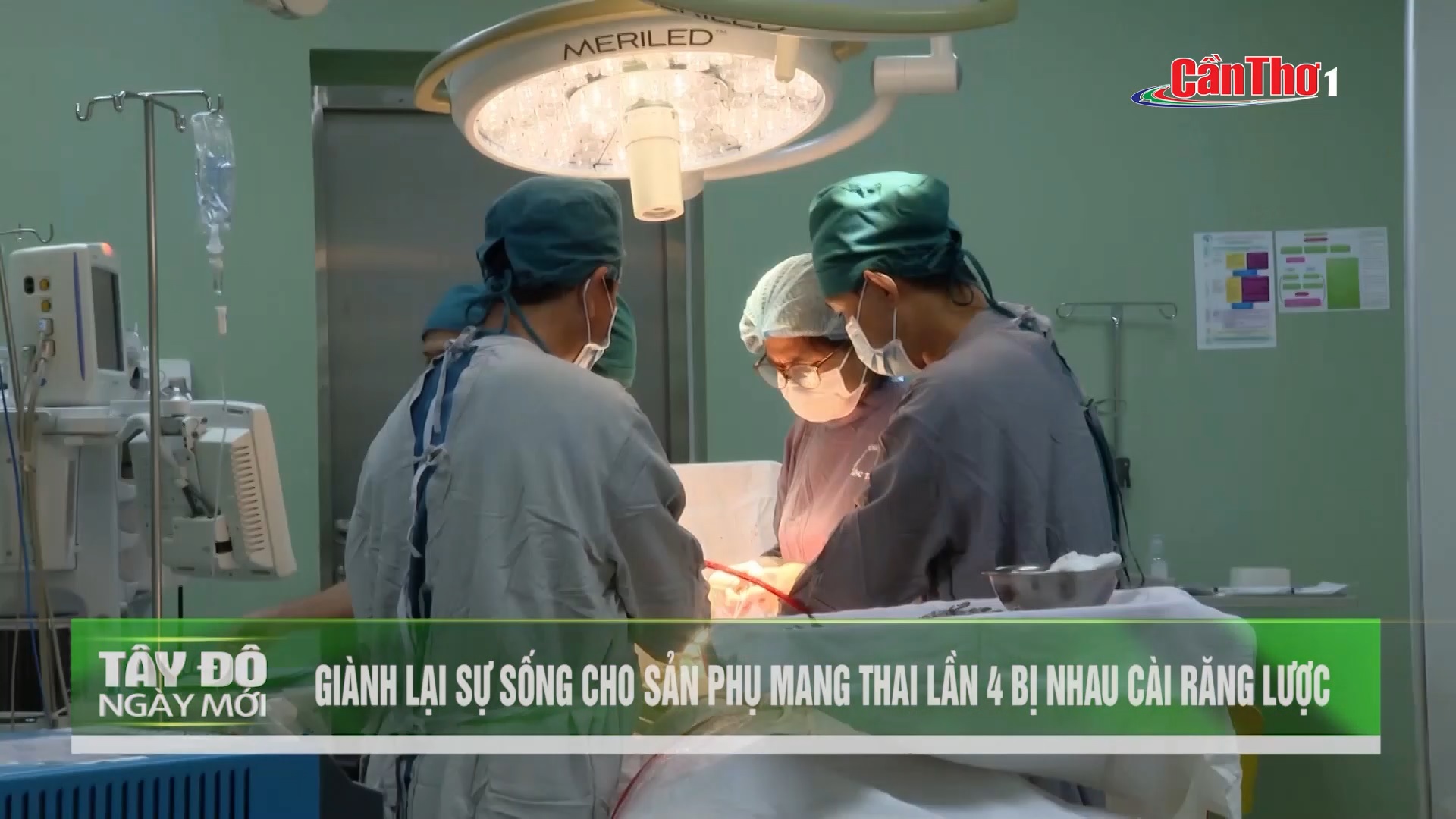BẢN TIN CẦN THƠ TV: GIÀNH LẠI SỰ SỐNG CHO SẢN PHỤ MANG THAI LẦN 4 BỊ NHAU CÀI RĂNG LƯỢC